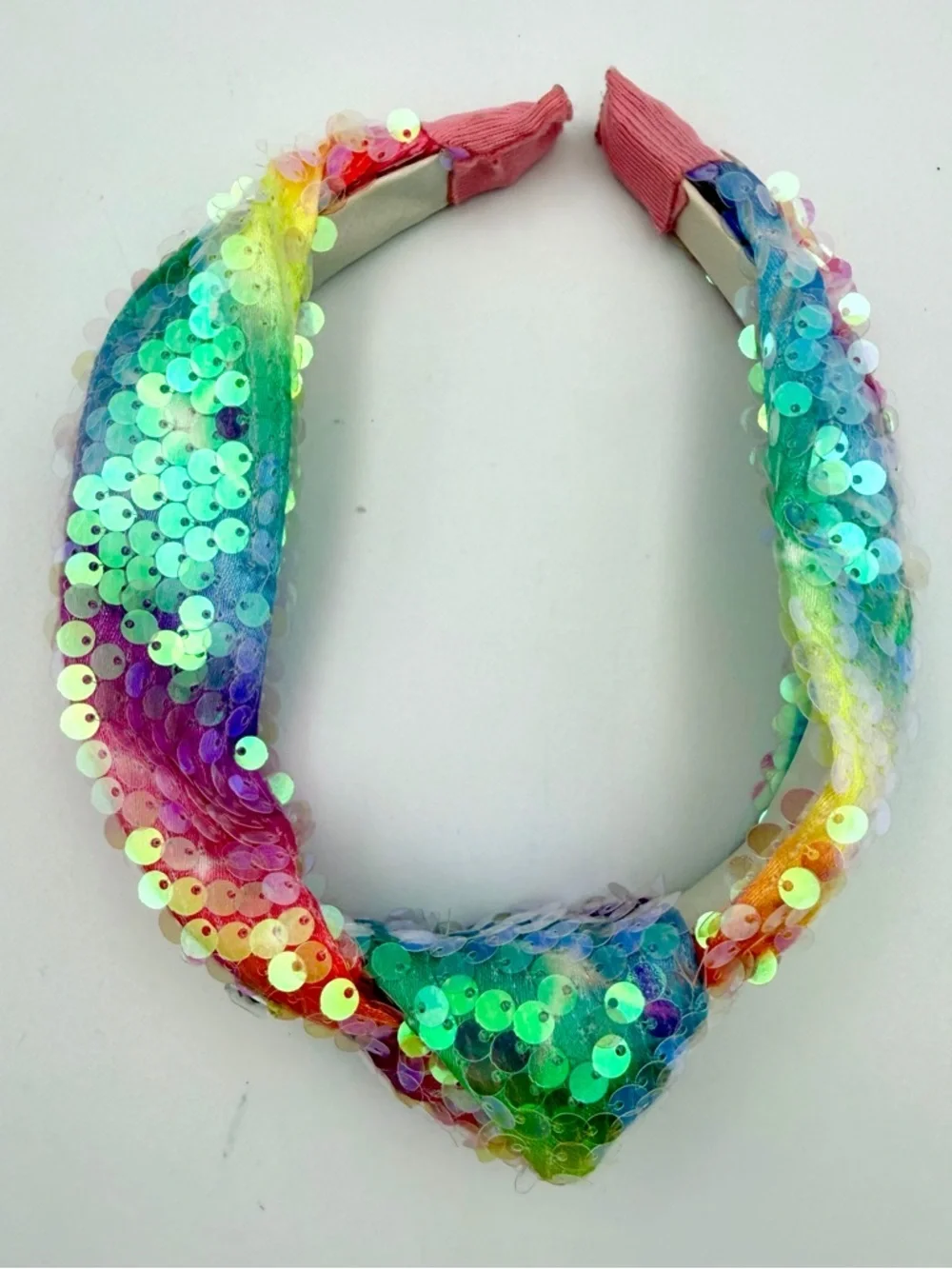 Kids Colorful Pom & Sequin Headband Bundle